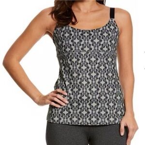 Grey&Taupe Athletic Tank Top